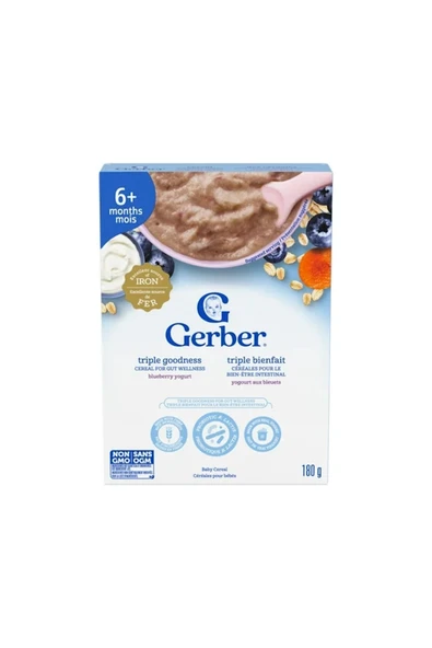 Triple Goodness- Probiotic Yaban Mersinli Yoğurtlu Kaşık Maması 180 Gr- 6. aydan itibaren- 2.aşama ürün görseli