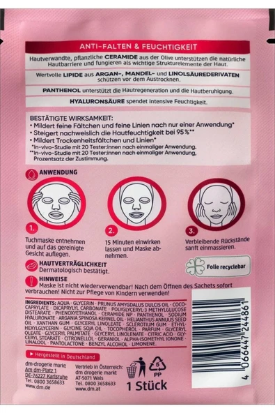 Vital Seramid Yüz Maskesi- 15 Günlük Kür Için 7 Adet- Kırışıklık Karşıtı - Resim 3