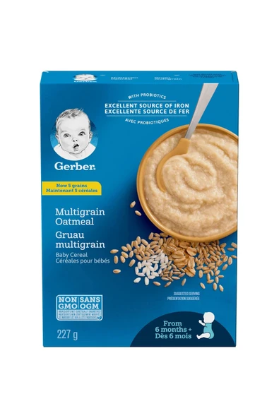 Cereals- Probiotic Multigrain- Çok Tahıllı Kaşık Maması 227 Gr- 6. aydan itibaren- 2.aşama ürün görseli