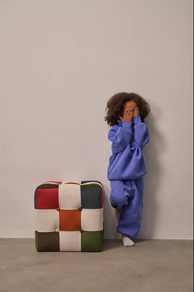 Leylak Dik Yaka Eşofman Takım - Resim 4