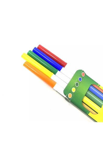 5 Super Tips Washable Markers- Classic Colors- Amerikan-Nontoxic- 5 Yıkanabilir Marker- 3 yaş üzeri - Resim 4