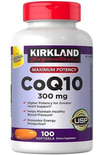 Kirkland Signature CoQ10 300mg 100 Softgels ürün görseli