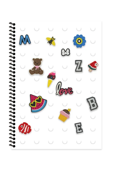 A4 80 Yp. çizgili Pp Kapak Spiralli Defter İlköğretim Defter - 3