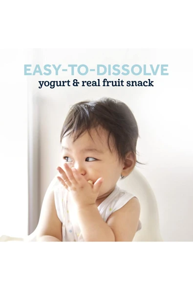 Yogurt Melts Peach, Şeftali, 8+ Months, 8 ay sonrası, 1 oz (28 g) - Resim 6