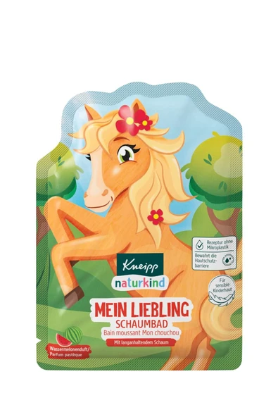 Kneipp Naturkind-Alman Kalitesi- At- Mein Liebling Çocuklar için Kırmızı Renkli Banyo Köpüğü-40 Ml ürün görseli