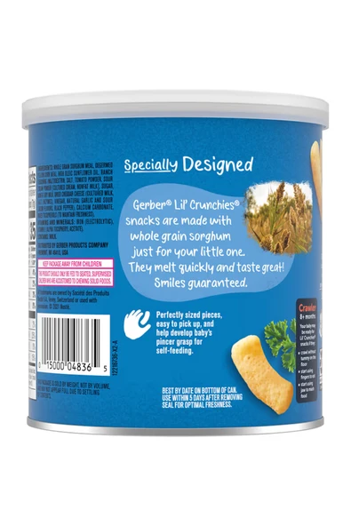 Lil Crunchies Ranch Atıştırmalık - 8. aydan itibaren 42 Gr. - Resim 4