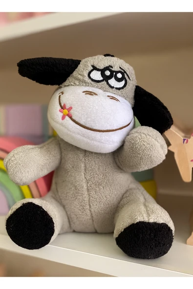 Sevimli Eşek Uyku Ve Oyun Arkadaşı Eşşek Peluş Oyuncak Peluş Yastık Sevimli Arkadaş Uyku Oyuncağı ürün görseli 1