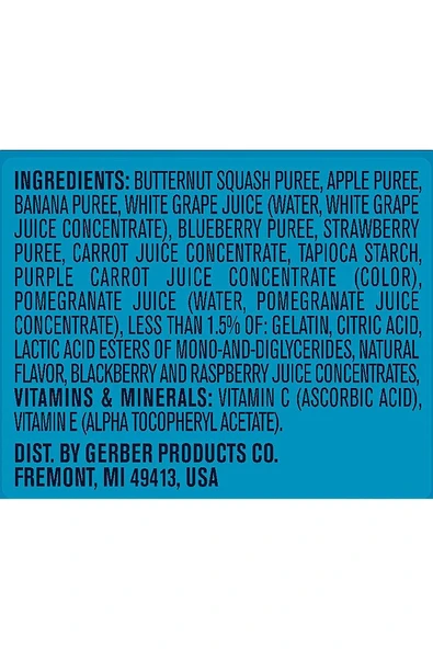 Fruit & Veggie Melts, Very Berry Blend, Karışık meyveler, 8 ay sonrası, 8+ Months, 1 oz (28 g) - Resim 4