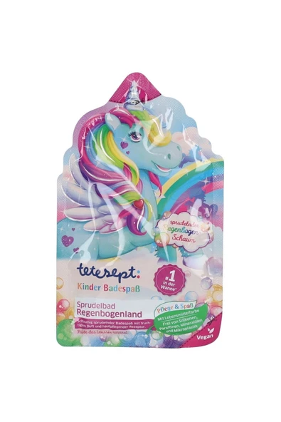 Alman Kalitesi-çocuklar Için Gökkuşağı Renkli Köpüren Banyo Tozu-40 Gr ürün görseli