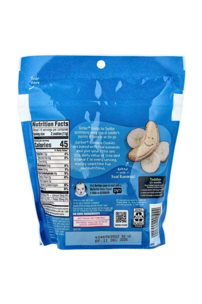 Banana Cookies Diş Bisküvisi -yeni Seri 142 G - Resim 2