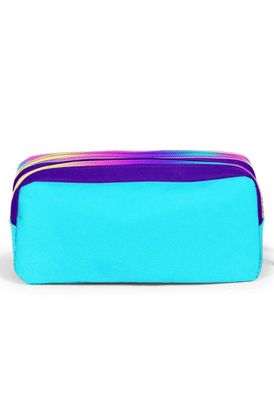 Rainbow Fermuarlı Mor 3’lü Okul Çanta Seti - 7