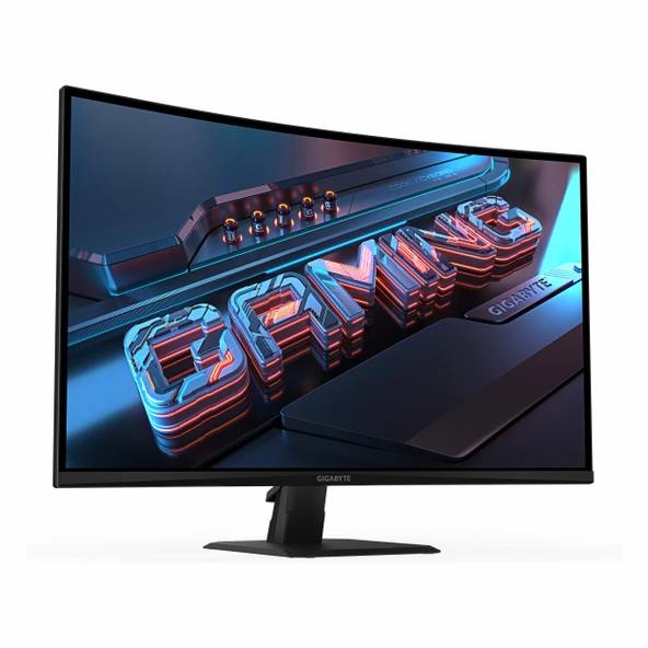 Gigabyte GS32QCA 31.5" 180Hz 1Ms HDMI+DP HDR WQHD FreeSync VA Curved Vesa Monitör - Resim 2