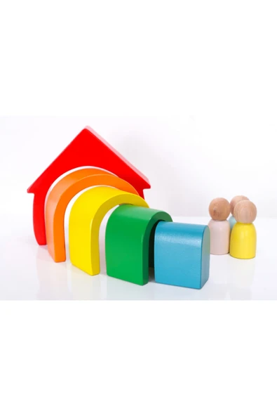 Waldorf Ev Ahşap Oyuncak
