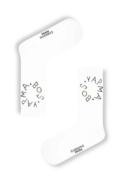 6’lı Gym Spor Desenli Atletik Çorap Seti | Unisex Pamuklu Hediye Kutulu Spor Çoraplar - 3