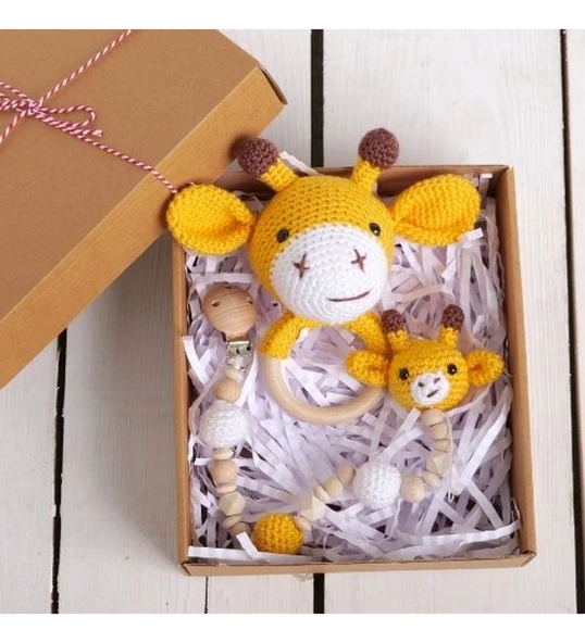 HOŞGELDİN BEBEK, UNİSEX, YENİDOĞAN ORGANİK BEBEK HEDİYE SETİ