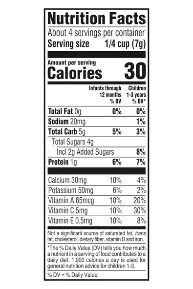 Yogurt Melts Peach, Şeftali, 8+ Months, 8 ay sonrası, 1 oz (28 g) - Resim 4