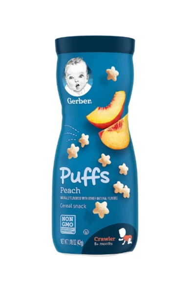Puffs Peach Atıştırmalık 42 gr. ürün görseli