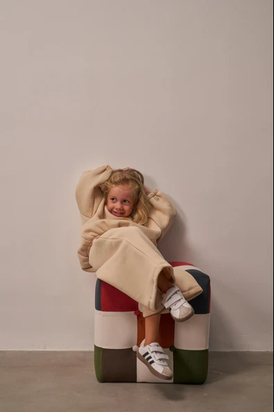 Bej Unisex TinyPeak Alt Üst Takım - Resim 4