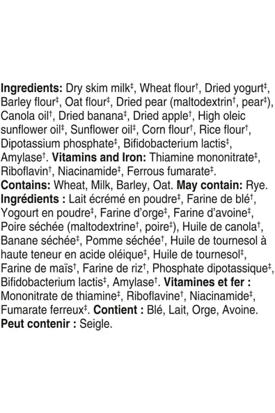 Cereals- Multigrain Yogurt Apple Pear Banana-227 Gr- 8. aydan itibaren- 3.aşama - Resim 4