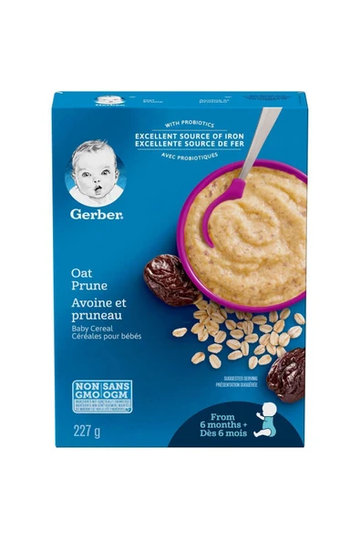 Cereals- Oat & Prune- Yulaf ve Kuru Erikli Kaşık Maması -227 Gr- 6. aydan itibaren- 2.aşama ürün görseli