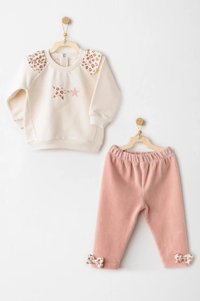 Kız Bebek Takım 2 Parça Set Little Leopard AC26236 ürün görseli