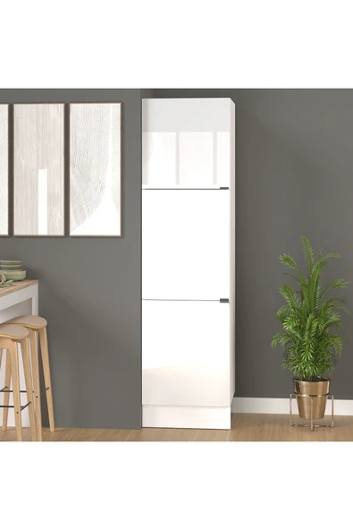 60 CM %100 Mdf Efil Boy Dolabı, Çok Amaçlı Dolap ürün görseli