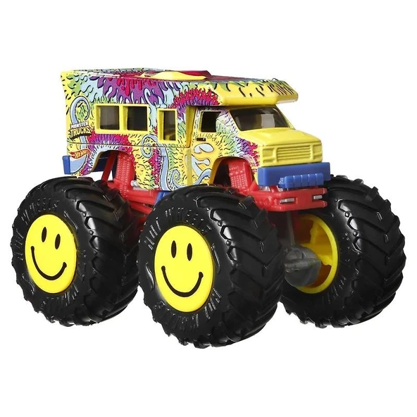 Hot Wheels Monster Trucks 1:64 Arabalar WRECKREATIONAL FYJ44-JDP81 - 2