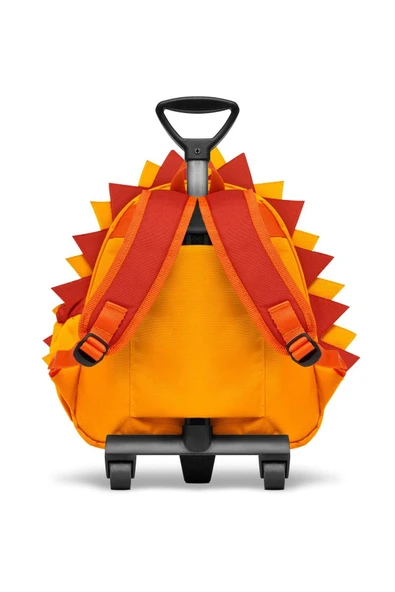 Anaokul Yuva Çekçekli Aslan Modeli Okul Çantası - 3