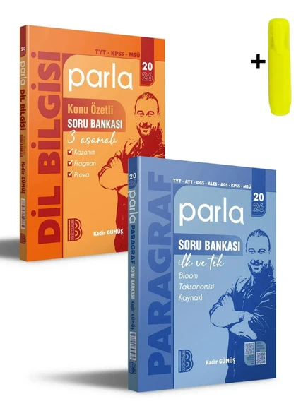 2026 TYT- AYT- DGS- ALES- KPSS- MSÜ Parla Dil Bilgisi ve Paragraf Soru Bankası Seti Benim Hocam Yayınları ürün görseli