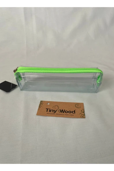 İlkğretim Kalem Çantası Şeffaf Tek Gözlü Kalemlik - 2