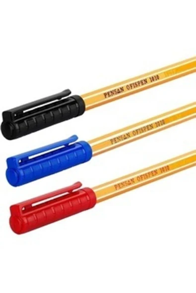 Pensan Tükenmez Kalem Ofispen 1010 3 Renk 2 Şer Adet Tk.k ürün görseli