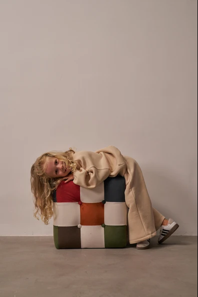 Bej Unisex TinyPeak Alt Üst Takım - Resim 7