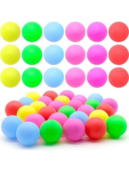 Masis Masa Tenisi Pinpon Topu Renkli 100 Adet - 2