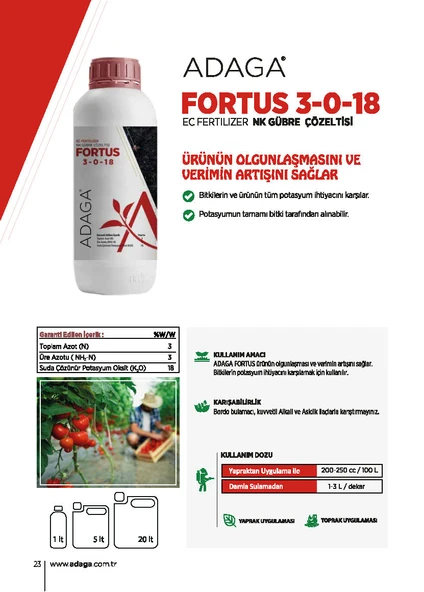 ADAGA Fortus 3.0.18 - 20 Litre - 2