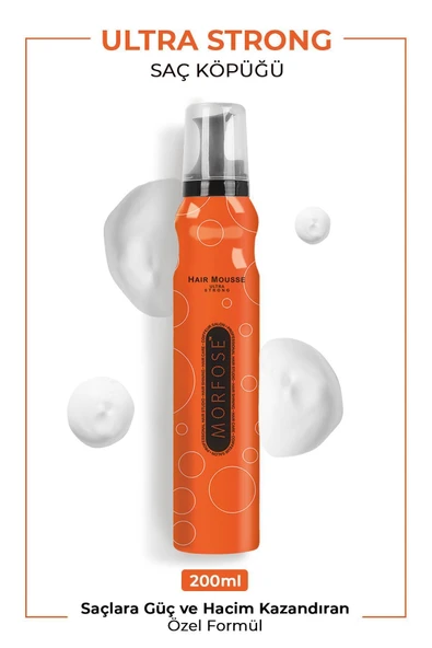 Ultra Strong Saç Köpüğü 200 ml ürün görseli 1