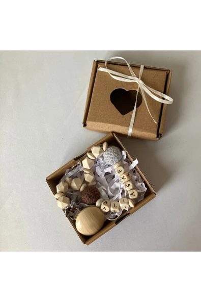 Isimli Bebek Emzik Zinciri, Bebek Hediyelik