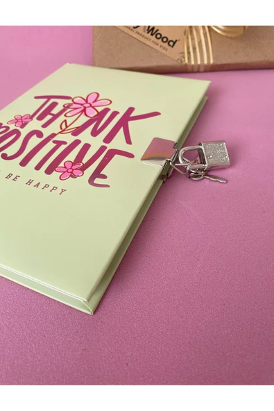 Kilitli Hatıra ve Günlük Defteri – 14x20 cm, 80 Yaprak (Çeşitli Kapak Desenleri) - 8