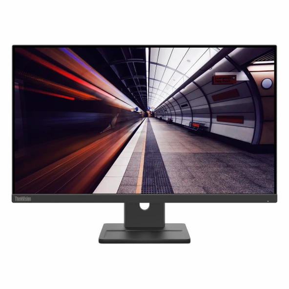 Lenovo ThinkVision E24-30 63EDMAT2TK 23.8" 100Hz 4Ms VGA+HDMI+DP FullHD IPS Pivot Vesa Monitör ürün görseli