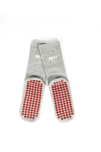 3’lü Pilates ve Yoga Çorap Seti | Kaydırmaz Tabanlı Unisex Pamuklu Spor Çoraplar - 2