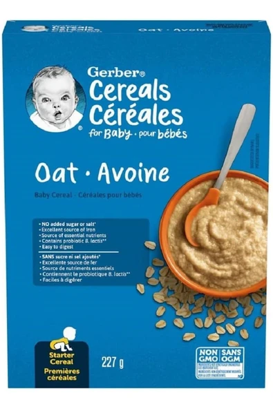 Cereals- Oat- Yulaflı Kaşık Maması -227 Gr- 4. aydan itibaren- 1.aşama - Resim 2