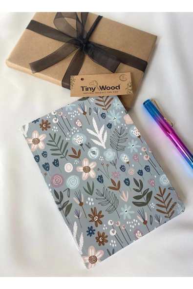 Özel Tasarım Çizgili Defter – Bristol Kapak, Hediyelik & Şık Tasarım - 11