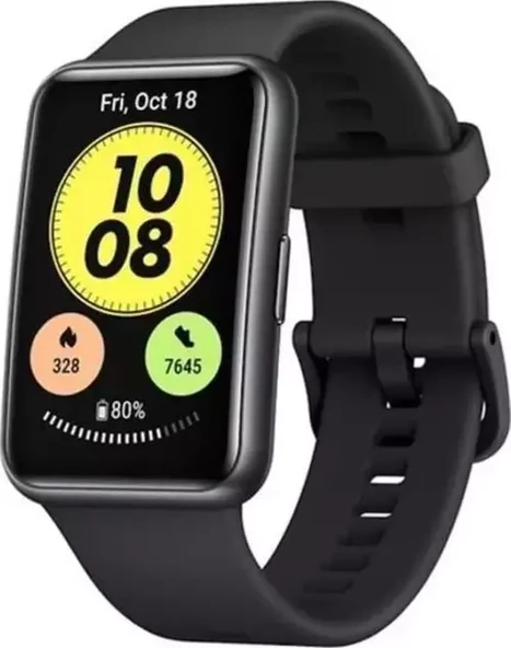 Huawei Watch Fit New Akıllı Saat Siyah (Huawei Türkiye Garantili)