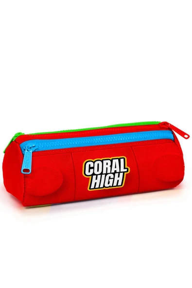 Renkli Blok Desenli 3’lü Okul Çanta Seti İlköğretim Çantası - 6