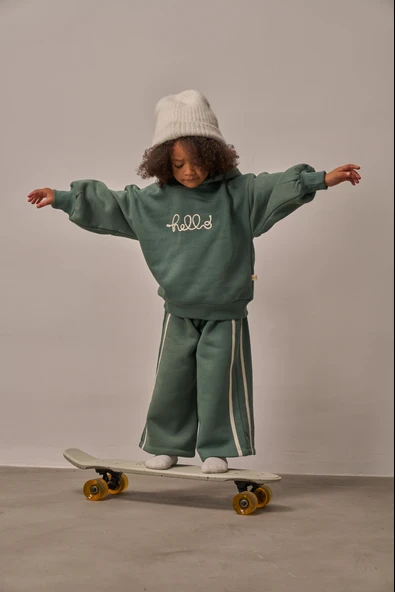 Nefti Hello Nakışlı Alt Üst Takım - Resim 7