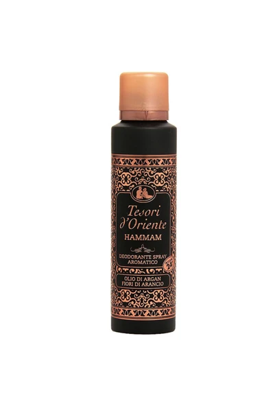 Hammam- Deodorante Spray Aromatico- İtalyan Deodorant- Argan yağı ve Portakal çiçeği- 150 ml ürün görseli