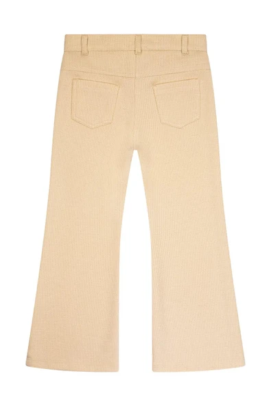 Kız Çocuk İspanyol Paça Simli Örme Pantolon MNT25K214 - Resim 3