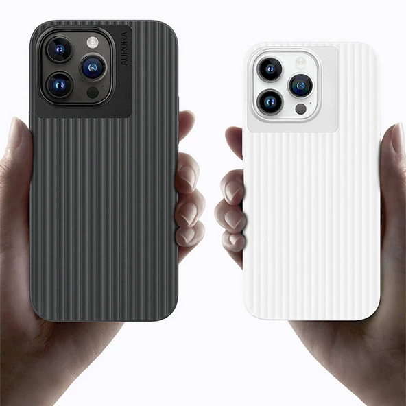 Apple iPhone 15 Plus Kılıf Recci Aurora Serisi M-safe Şarj Özellikli Kapak - 11