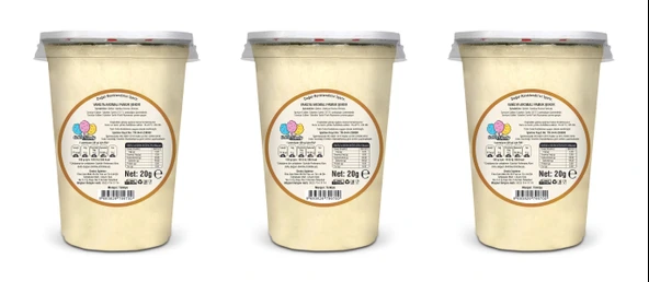 VANİLYA AROMALI 3'LÜ GURME PAMUK ŞEKERLER - Resim 2