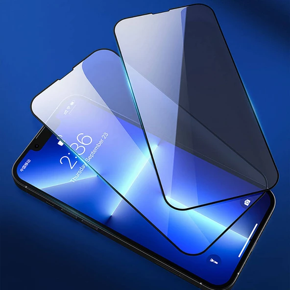 Apple iPhone 13 Pro Recci RSP-A10 HD Temperli Cam Ekran Koruyucu + Kolay Uygulama Aparatlı - 7