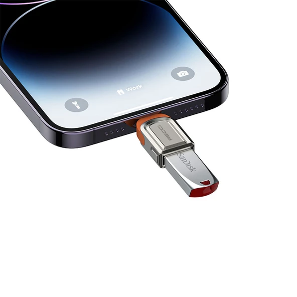 Recci RDS-A16L Ultra Hızlı Veri Aktarıcı Adaptör USB 3.0 to Lightning OTG - 5